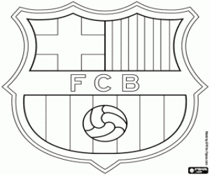 FC Barcelona amblemi boyama