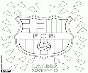 FC Barcelona, La Liga 2017-2018 boyama