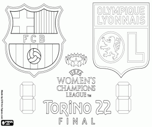 FC Barcelona vs Olympique Lyon, final boyama