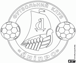 FC Dnipro rozeti boyama