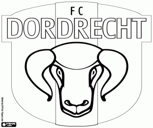 FC Dordrecht amblemi boyama