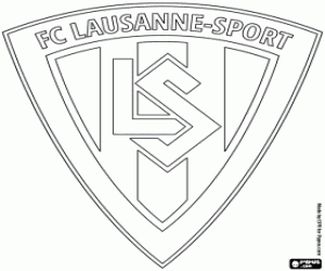 FC Lausanne-spor kalkan boyama