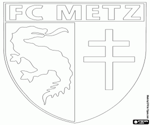 FC Metz logosu boyama