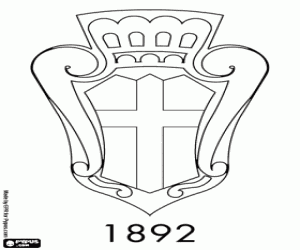 FC Pro Vercelli 1892 amblemi boyama