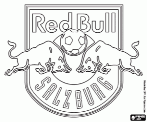 FC Red Bull Salzburg rozeti boyama
