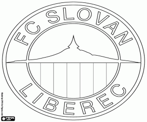 FC Slovan Liberec amblemi boyama
