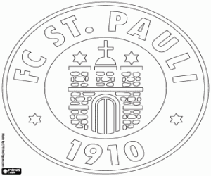FC St. Pauli logosu boyama