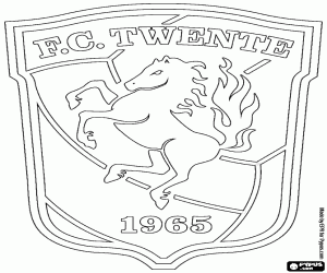 FC Twente logosu boyama