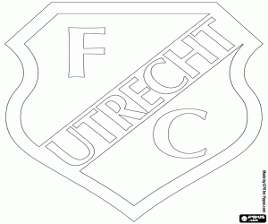 FC Utrecht amblemi boyama