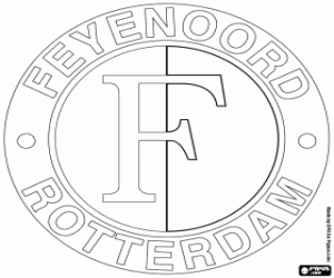 Feyenoord logosu boyama