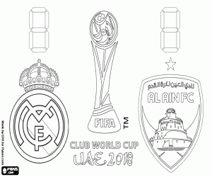 FIFA Club World Cup BAE 2018 final boyama