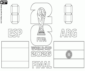 FIFA Dünya Kupası 2026 Finali boyama