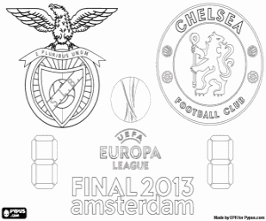 Final Europe League 2012 – 2013 boyama