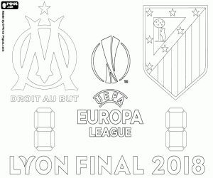 Finali UEFA Avrupa Ligi 2017-2018 boyama