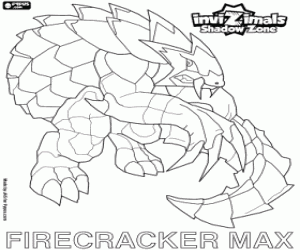 Firecracker Max, Invizimals Shadow Zone boyama