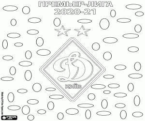 FK Dinamo Kyiv, şampiyon 2020-2021 boyama