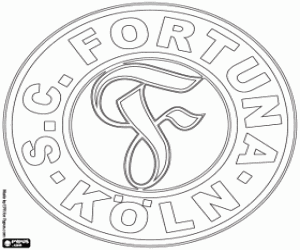 Fortuna Köln logosu boyama