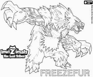 Freezefur, Invizimals The Lost Tribes boyama