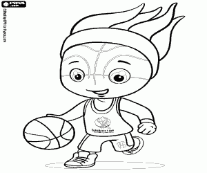 Frenkie, EuroBasket 2015 maskot boyama