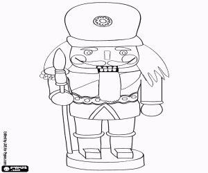 Fındıkkıran, bir askerin mızrağı ile boyama