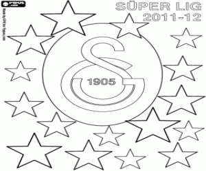 Galatasaray, şampiyon 2011-2012 boyama