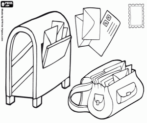 Geleneksel posta Servisi boyama