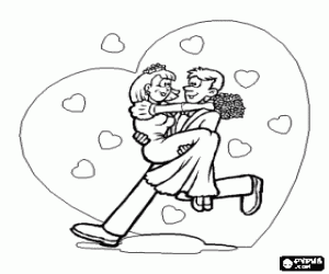 Gelin Damat kolları üzerinde boyama