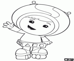 Geo takım Umizoomi dan boyama