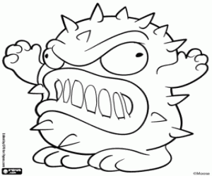 Germit, Trash Pack Bin Monster boyama