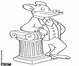 Geronimo Stilton, gazeteci boyama