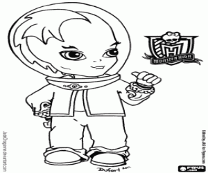 Gil Webber, karakter Monster High boyama