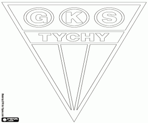 GKS Tychy logosu boyama