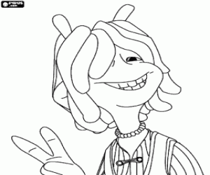 Glar, Neera hippi arkadaşı boyama