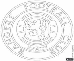 Glasgow Rangers logosu boyama