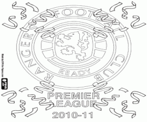 Glasgow Rangers, şampiyon 2010-2011 boyama