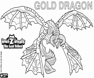 Gold Dragon, Invizimals The Lost Tribes boyama