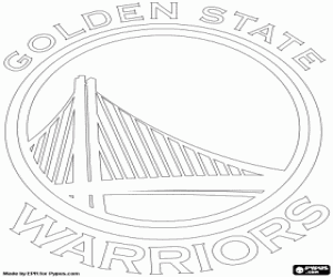 Golden State Warriors amblemi boyama