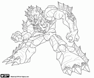 Gormiti denizlerin, Polypus boyama