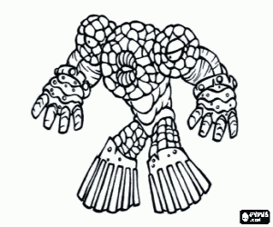 Gormiti Furia lavica boyama