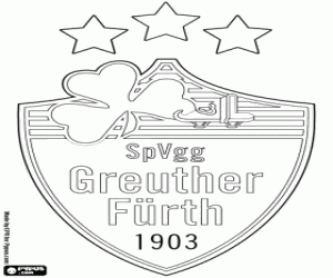 Greuther Fürth amblemi boyama