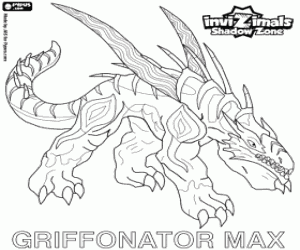 Griffonator Max, Invizimals Shadow Zone boyama