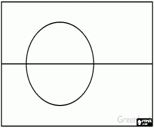 Grönland bayrağı boyama