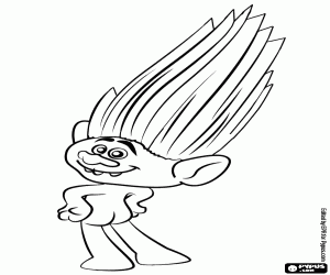 Guy Diamond, gümüş trol boyama