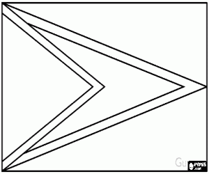 Guyana Bayrağı boyama
