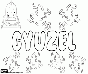 Gyuzel, Giuzel türevi boyama