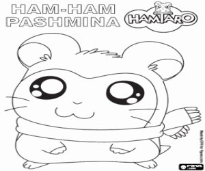 Hamster Pashmina boyama