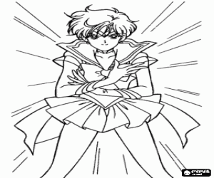 Haruka Tenou, Sailor Uranus boyama