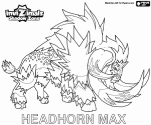 Headhorn Max, Invizimals Shadow Zone boyama