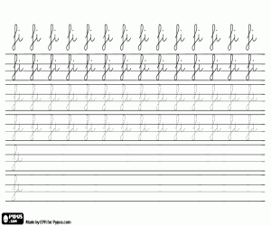 Hece FI yazmak için boyama