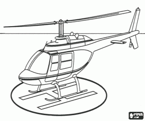Heliportta Helikopter boyama